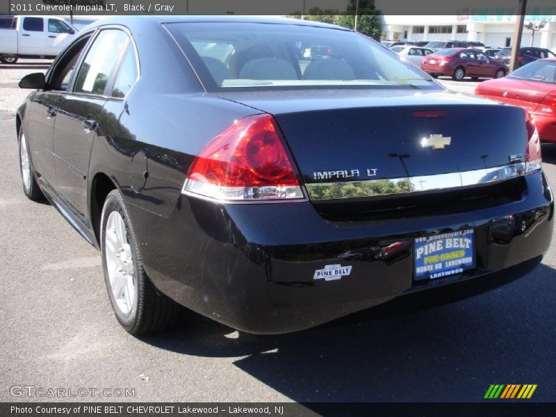 Black / Gray 2011 Chevrolet Impala LT