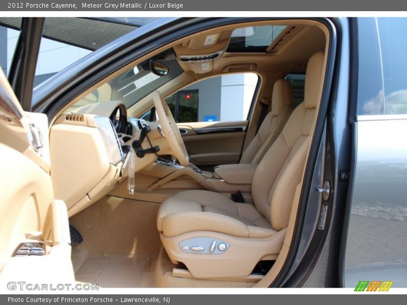  2012 Cayenne  Luxor Beige Interior