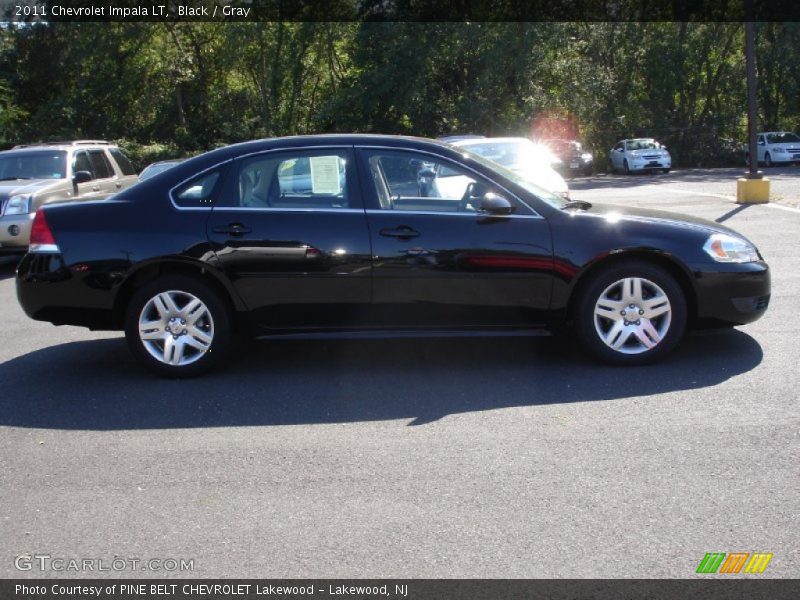 Black / Gray 2011 Chevrolet Impala LT