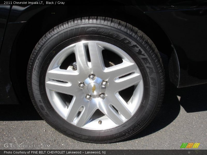 Black / Gray 2011 Chevrolet Impala LT