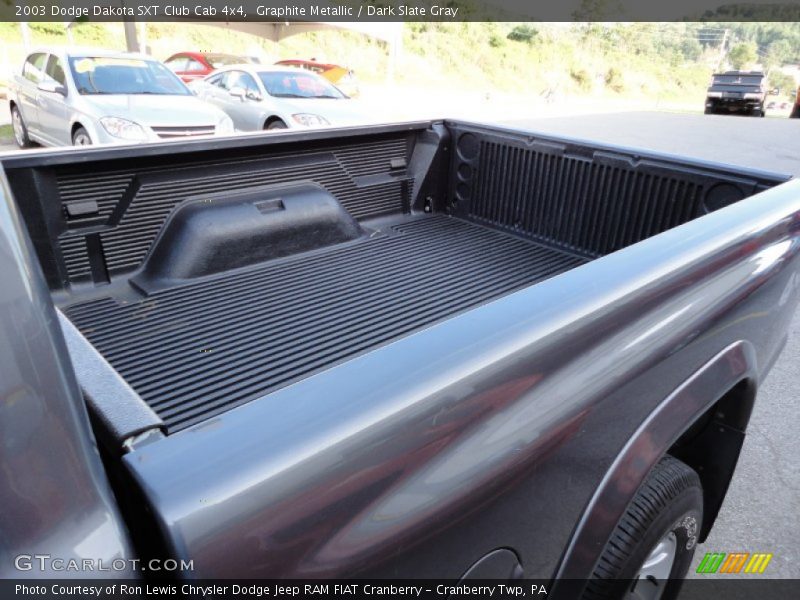 Graphite Metallic / Dark Slate Gray 2003 Dodge Dakota SXT Club Cab 4x4