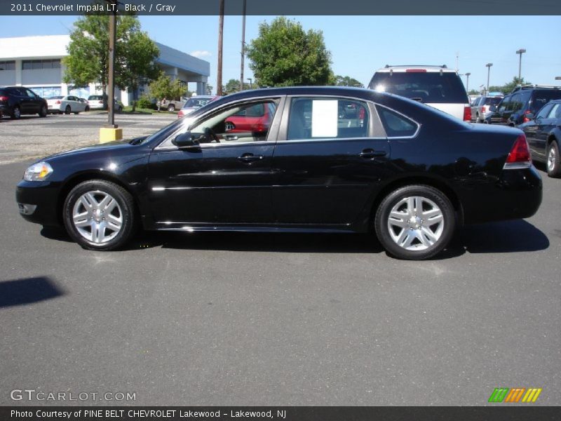 Black / Gray 2011 Chevrolet Impala LT