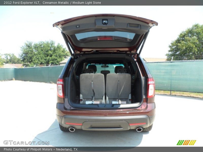 Cinnamon Metallic / Medium Light Stone 2012 Ford Explorer XLT
