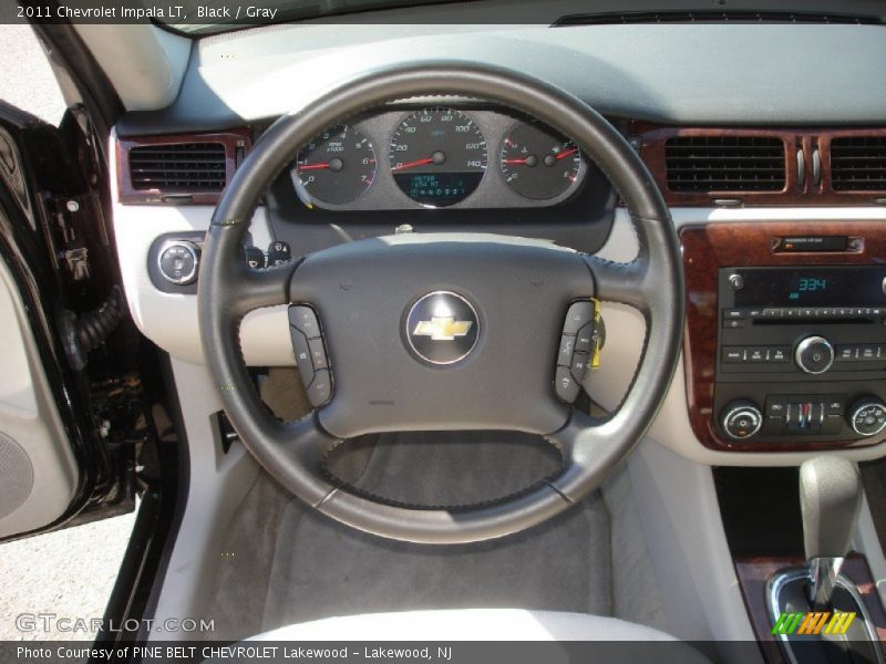 Black / Gray 2011 Chevrolet Impala LT