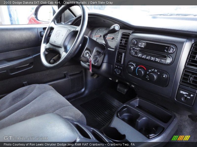 Dashboard of 2003 Dakota SXT Club Cab 4x4