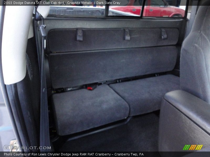  2003 Dakota SXT Club Cab 4x4 Dark Slate Gray Interior