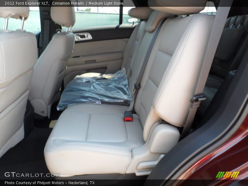  2012 Explorer XLT Medium Light Stone Interior
