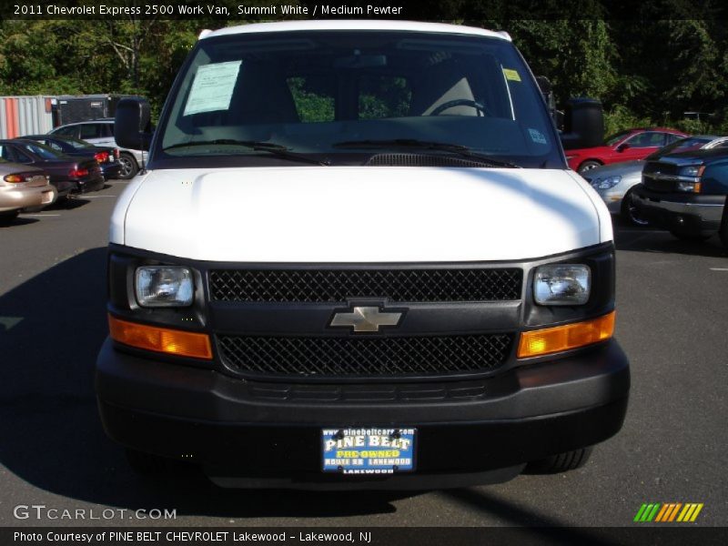 Summit White / Medium Pewter 2011 Chevrolet Express 2500 Work Van