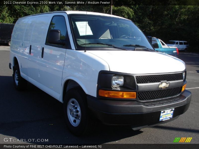 Summit White / Medium Pewter 2011 Chevrolet Express 2500 Work Van