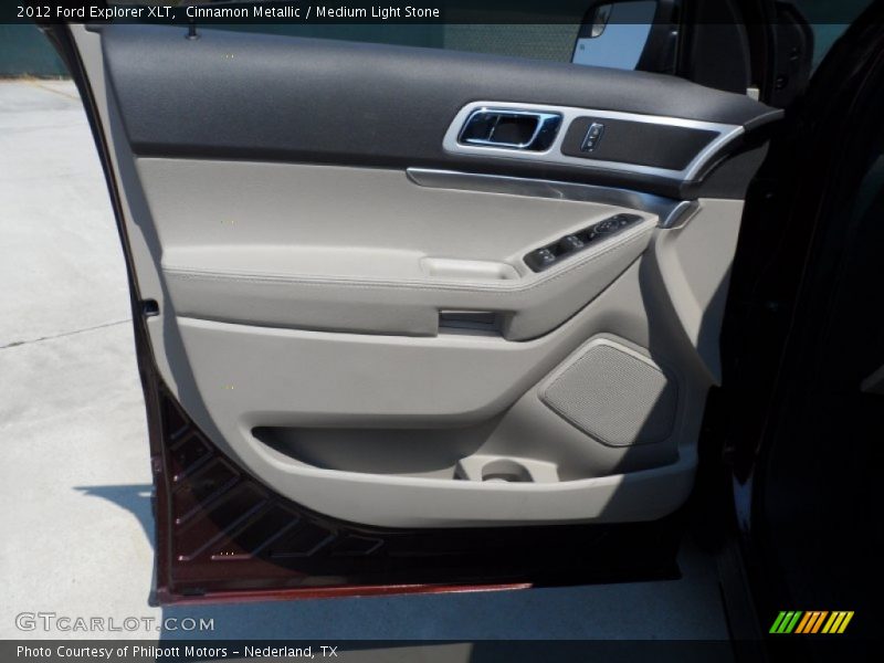 Cinnamon Metallic / Medium Light Stone 2012 Ford Explorer XLT