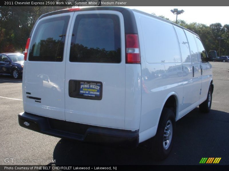Summit White / Medium Pewter 2011 Chevrolet Express 2500 Work Van