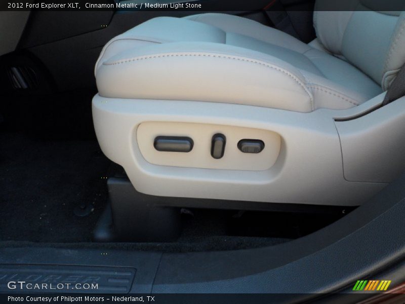 Cinnamon Metallic / Medium Light Stone 2012 Ford Explorer XLT