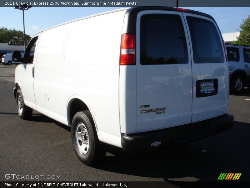 Summit White / Medium Pewter 2011 Chevrolet Express 2500 Work Van