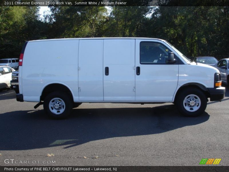 Summit White / Medium Pewter 2011 Chevrolet Express 2500 Work Van