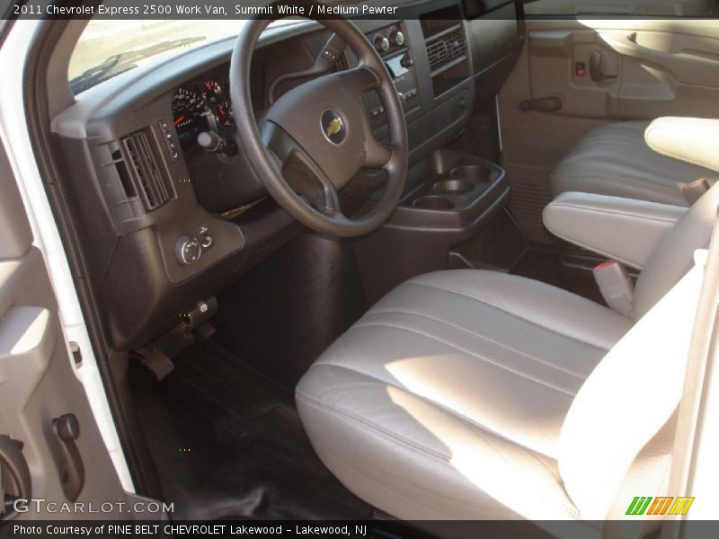  2011 Express 2500 Work Van Medium Pewter Interior