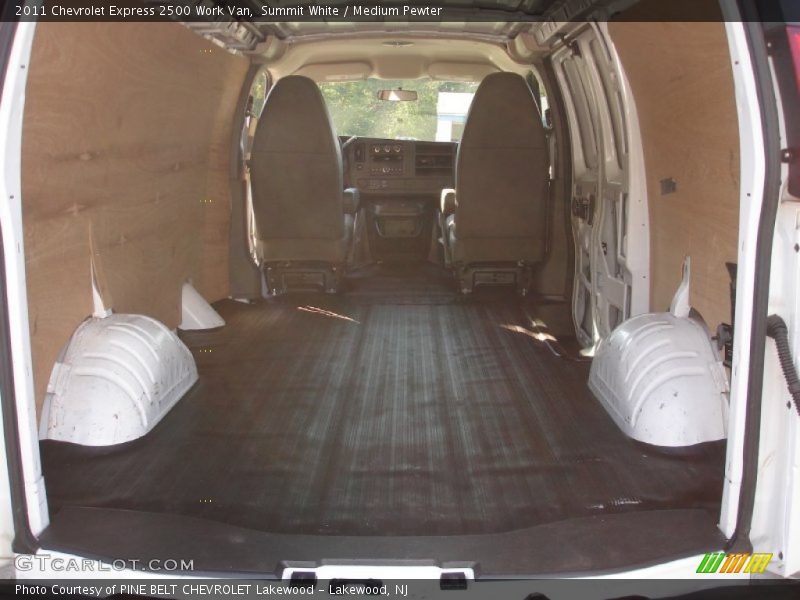  2011 Express 2500 Work Van Trunk