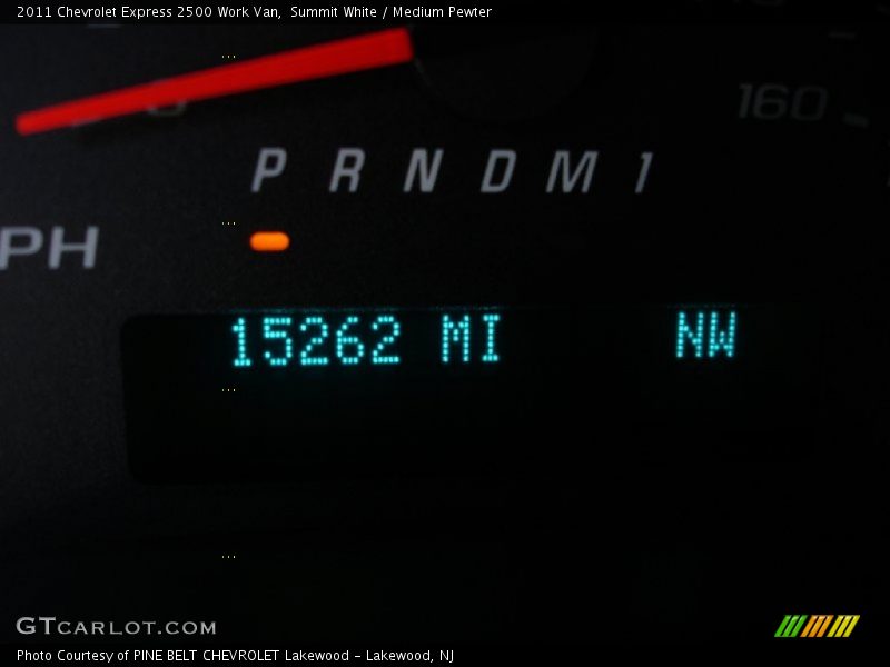 Summit White / Medium Pewter 2011 Chevrolet Express 2500 Work Van