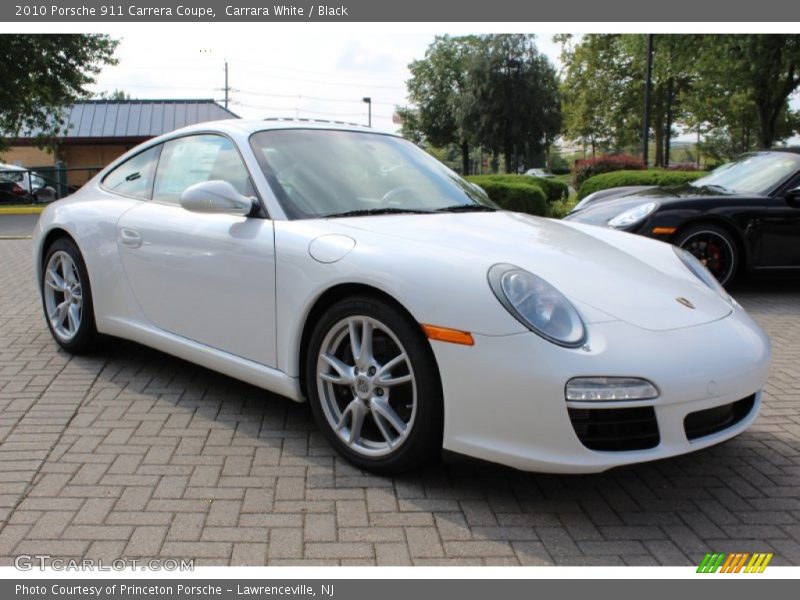 Front 3/4 View of 2010 911 Carrera Coupe