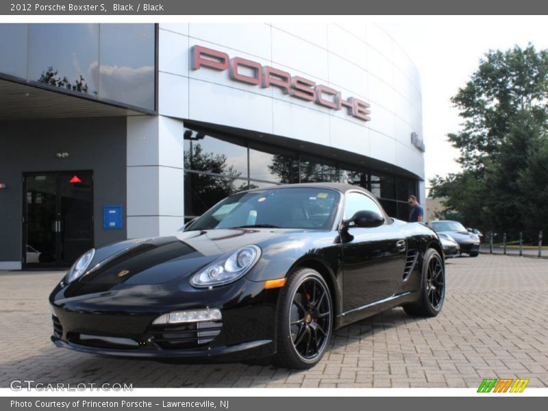 Black / Black 2012 Porsche Boxster S