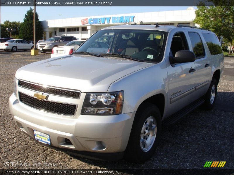 Sheer Silver Metallic / Ebony 2010 Chevrolet Suburban LS 4x4