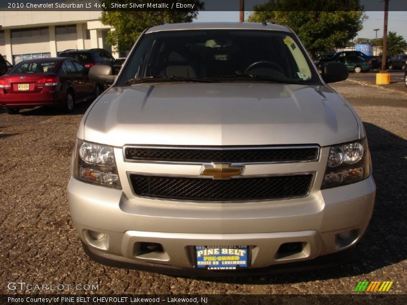 Sheer Silver Metallic / Ebony 2010 Chevrolet Suburban LS 4x4