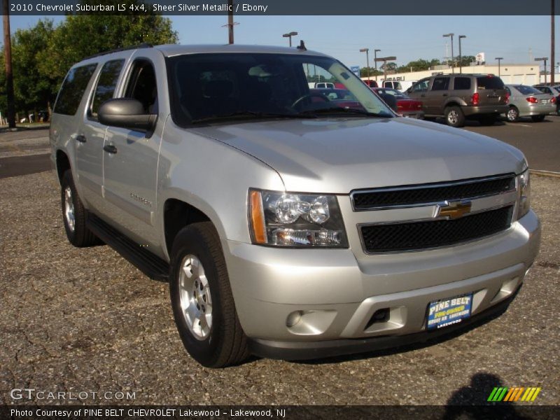 Sheer Silver Metallic / Ebony 2010 Chevrolet Suburban LS 4x4