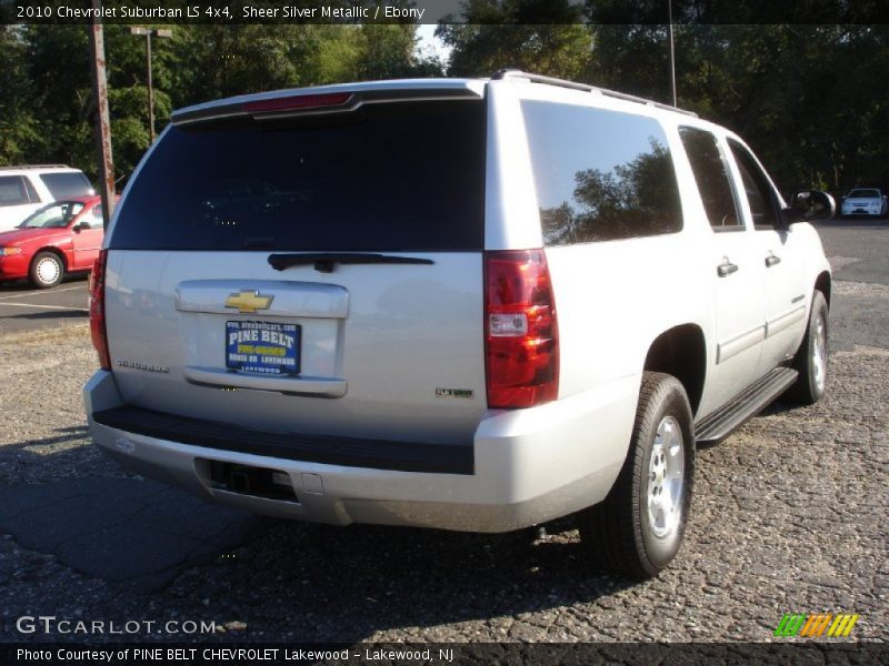 Sheer Silver Metallic / Ebony 2010 Chevrolet Suburban LS 4x4