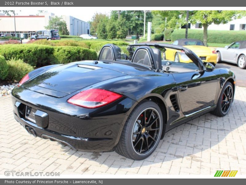 Black / Black 2012 Porsche Boxster S