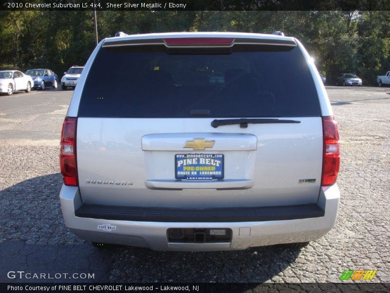 Sheer Silver Metallic / Ebony 2010 Chevrolet Suburban LS 4x4
