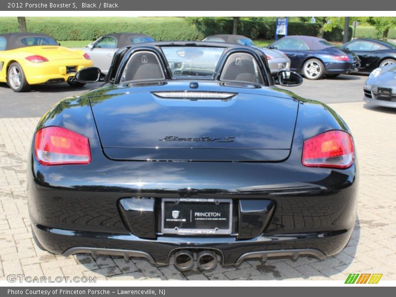 Black / Black 2012 Porsche Boxster S