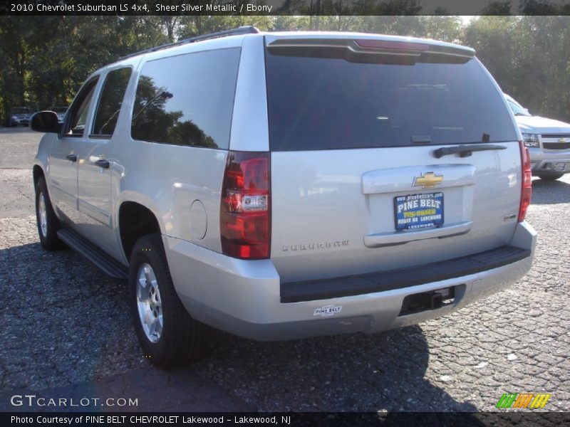 Sheer Silver Metallic / Ebony 2010 Chevrolet Suburban LS 4x4