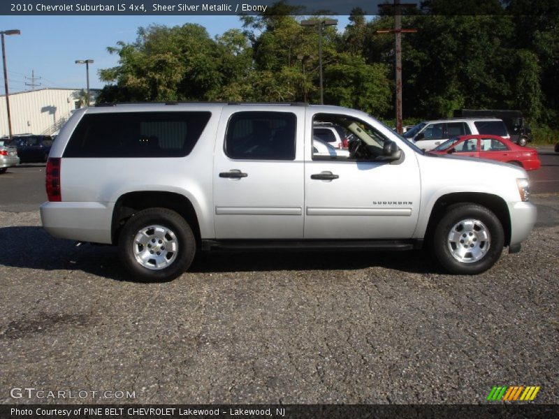  2010 Suburban LS 4x4 Sheer Silver Metallic