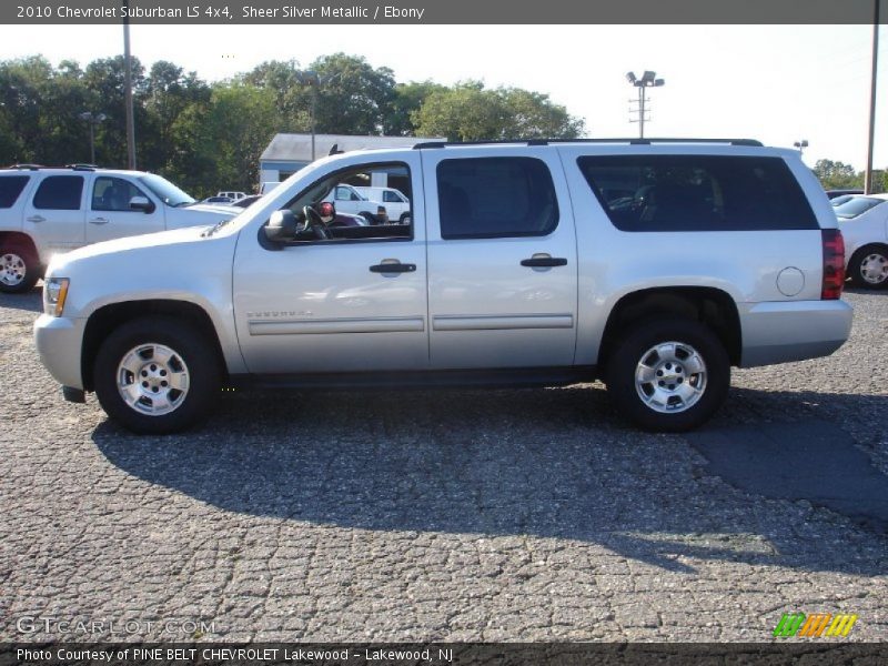 Sheer Silver Metallic / Ebony 2010 Chevrolet Suburban LS 4x4