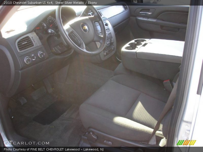 Sheer Silver Metallic / Ebony 2010 Chevrolet Suburban LS 4x4