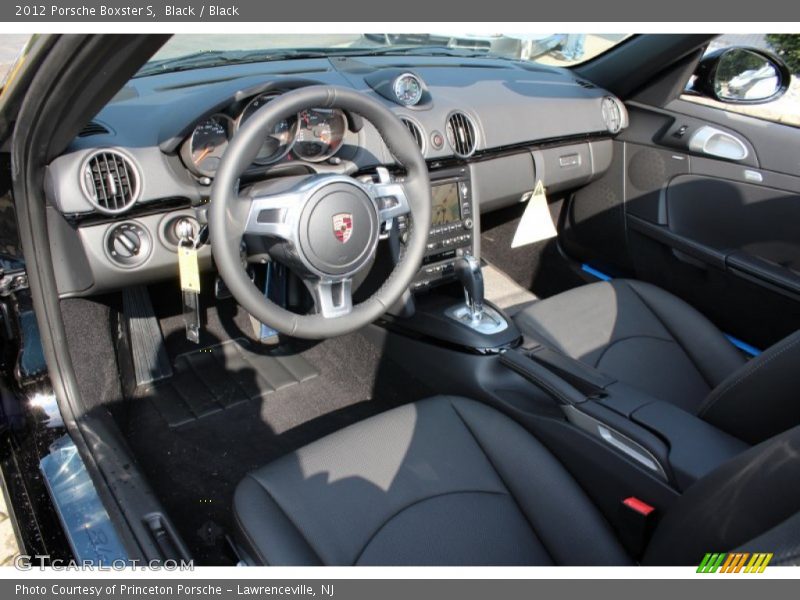 Black / Black 2012 Porsche Boxster S