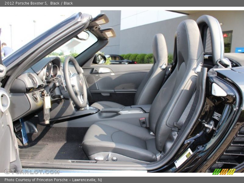  2012 Boxster S Black Interior