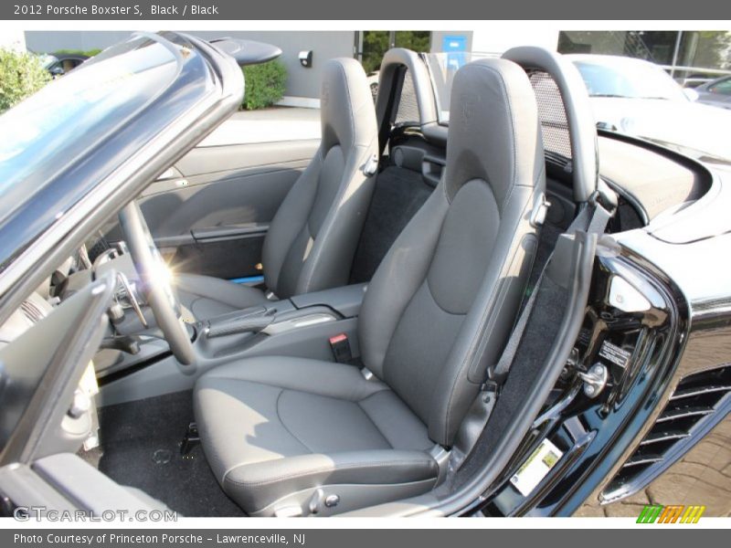  2012 Boxster S Black Interior