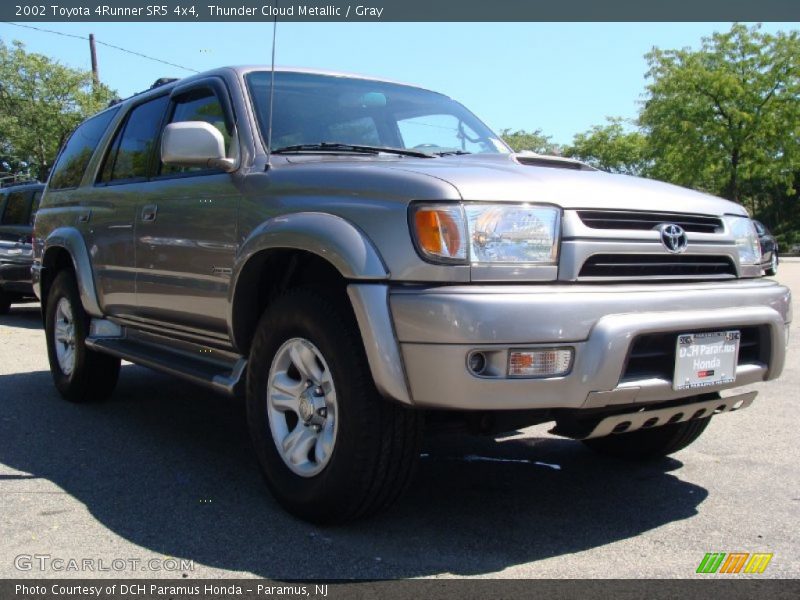 Thunder Cloud Metallic / Gray 2002 Toyota 4Runner SR5 4x4