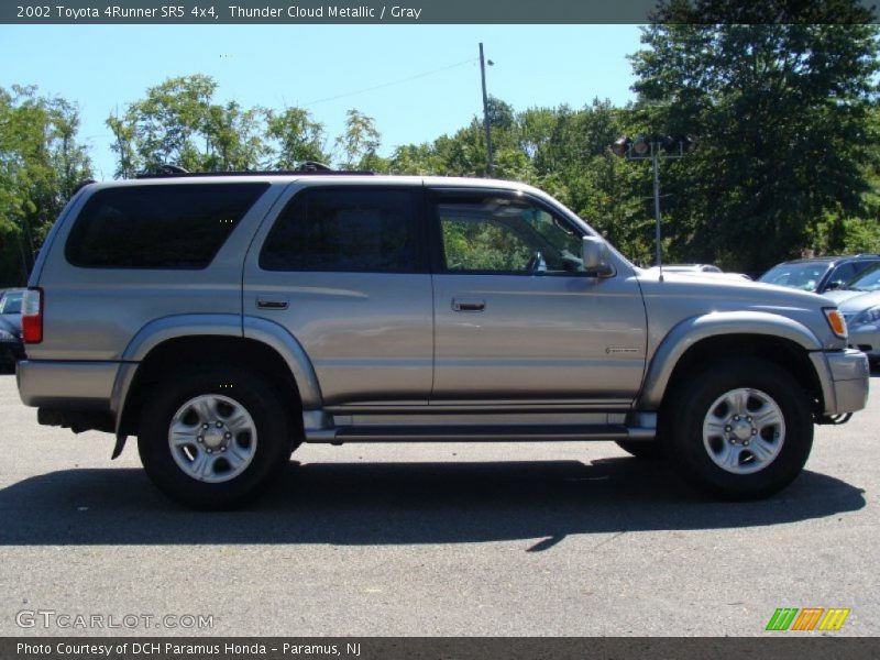 Thunder Cloud Metallic / Gray 2002 Toyota 4Runner SR5 4x4