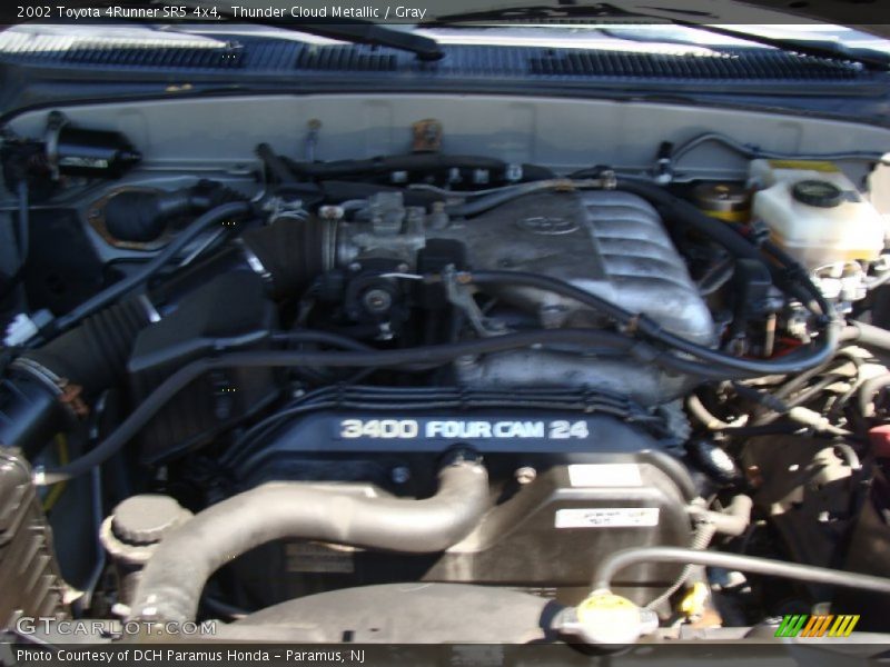 Thunder Cloud Metallic / Gray 2002 Toyota 4Runner SR5 4x4