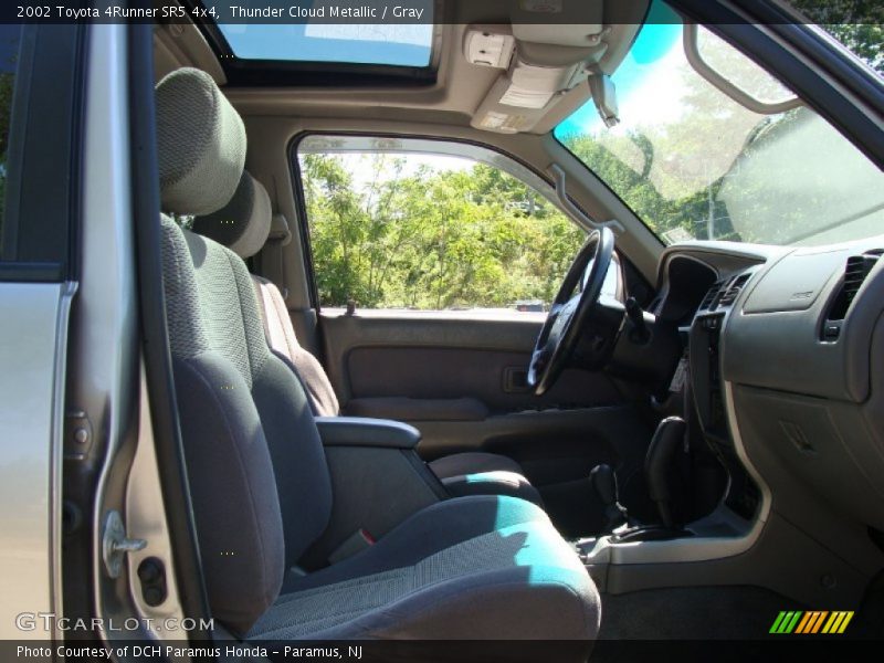 Thunder Cloud Metallic / Gray 2002 Toyota 4Runner SR5 4x4