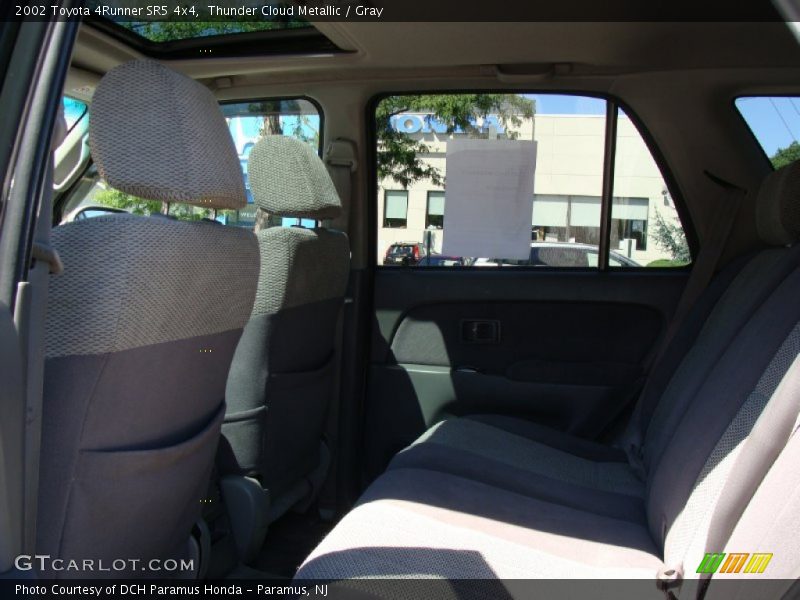 Thunder Cloud Metallic / Gray 2002 Toyota 4Runner SR5 4x4