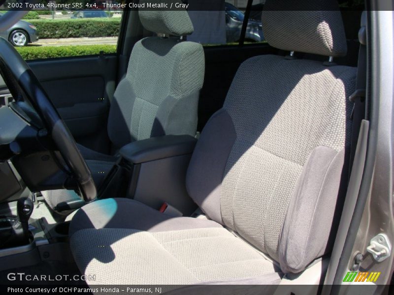 Thunder Cloud Metallic / Gray 2002 Toyota 4Runner SR5 4x4