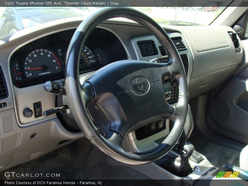 Thunder Cloud Metallic / Gray 2002 Toyota 4Runner SR5 4x4