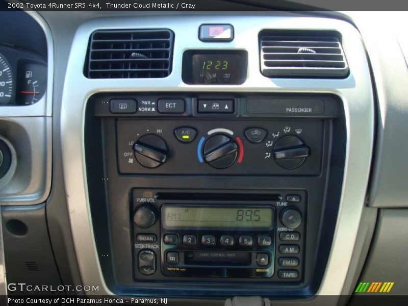 Thunder Cloud Metallic / Gray 2002 Toyota 4Runner SR5 4x4