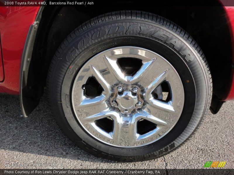 Barcelona Red Pearl / Ash 2008 Toyota RAV4 4WD