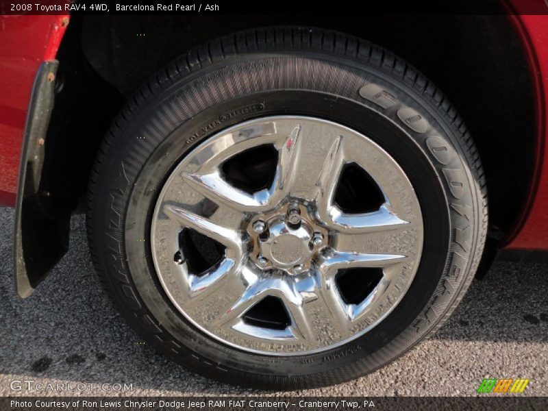 Barcelona Red Pearl / Ash 2008 Toyota RAV4 4WD