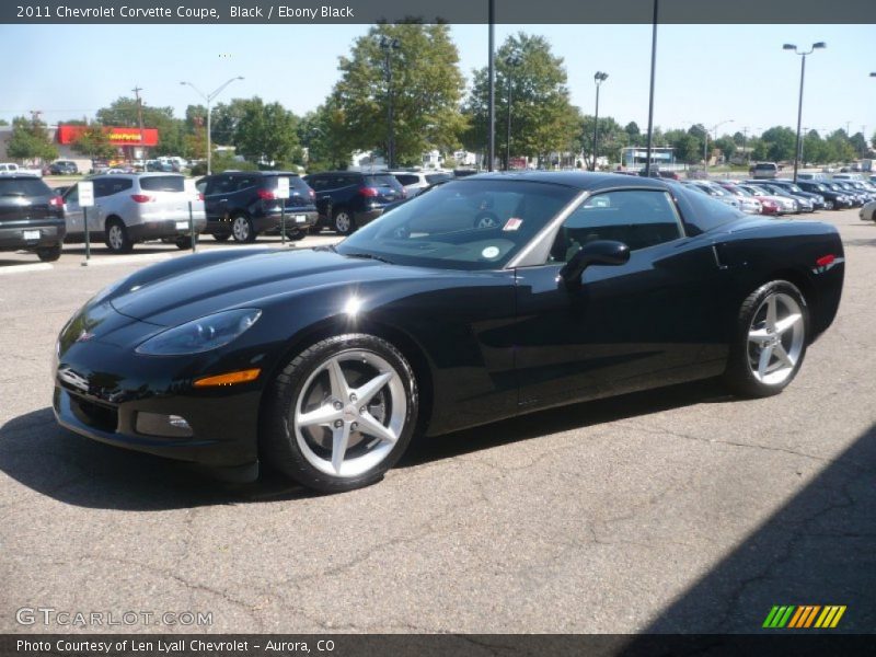  2011 Corvette Coupe Black