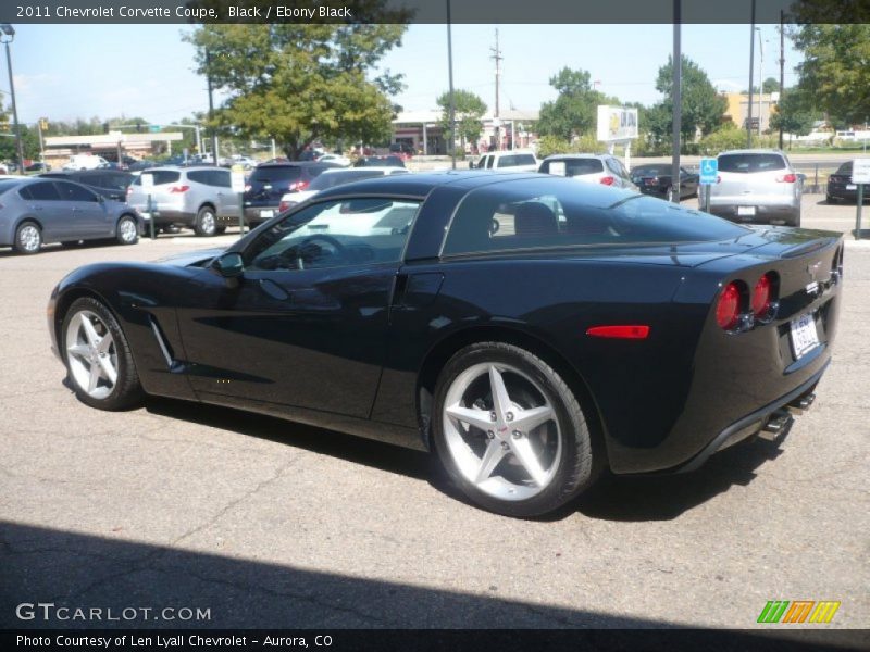 Black / Ebony Black 2011 Chevrolet Corvette Coupe