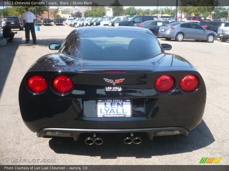 Black / Ebony Black 2011 Chevrolet Corvette Coupe